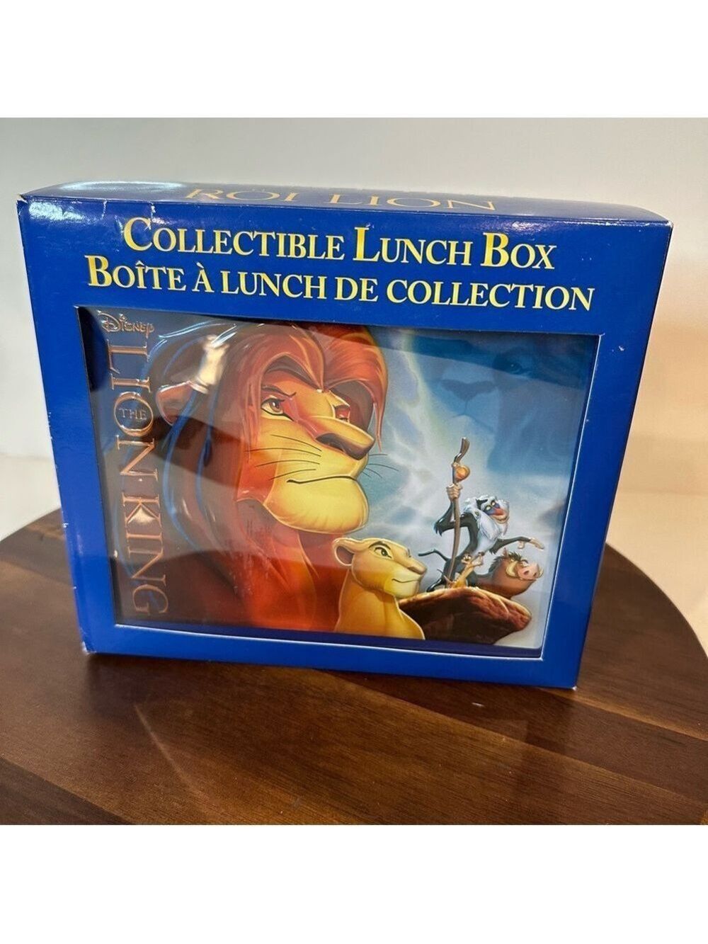 Disney Lion King Collectible Lunch Box – New in Box Metal Tin